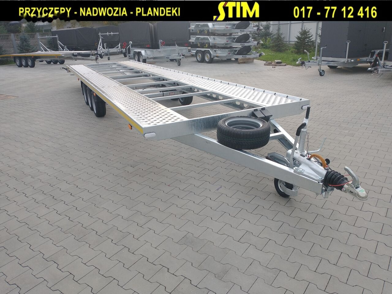 Stim L23, Stal / Aluminium - Автовоз ремарке: снимка 2 Stim L23, Stal / Aluminium - Автовоз ремарке: снимка 2