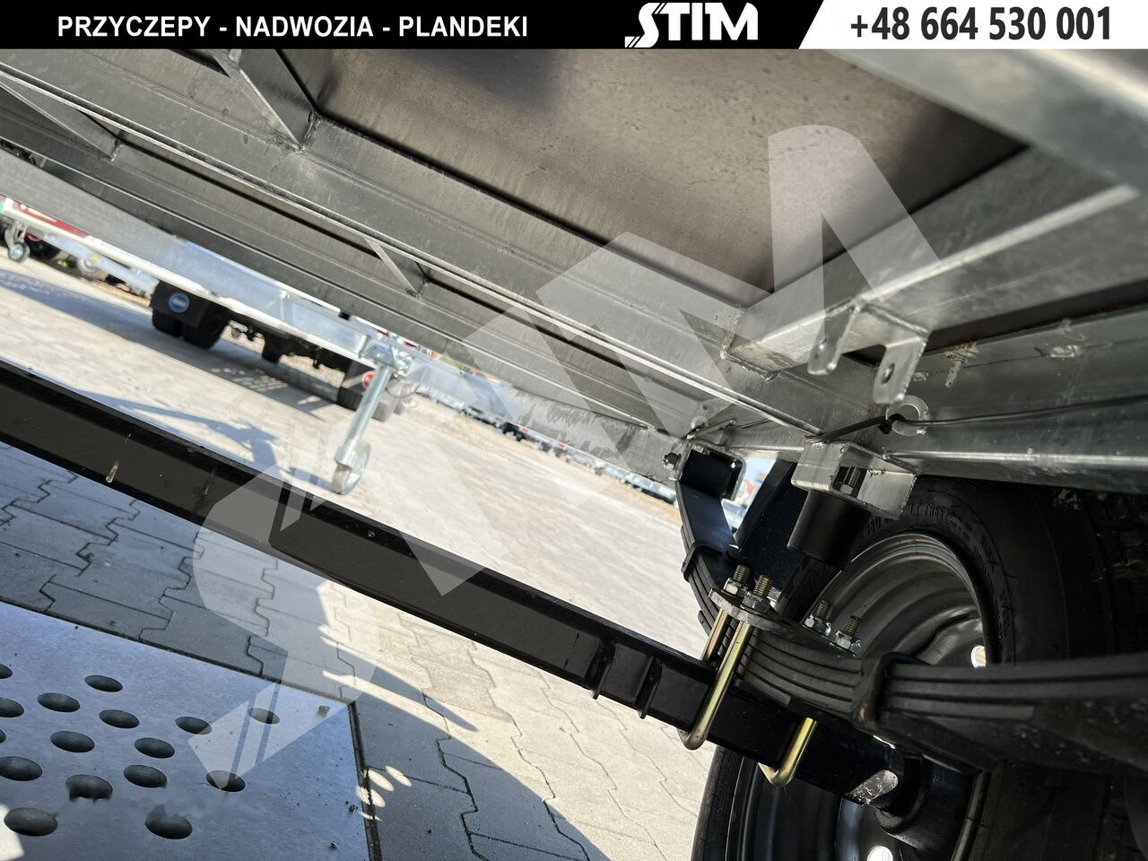 Нови Ремарке за кола Stim S11-075/2815R + przednia burta otwierana: снимка 9