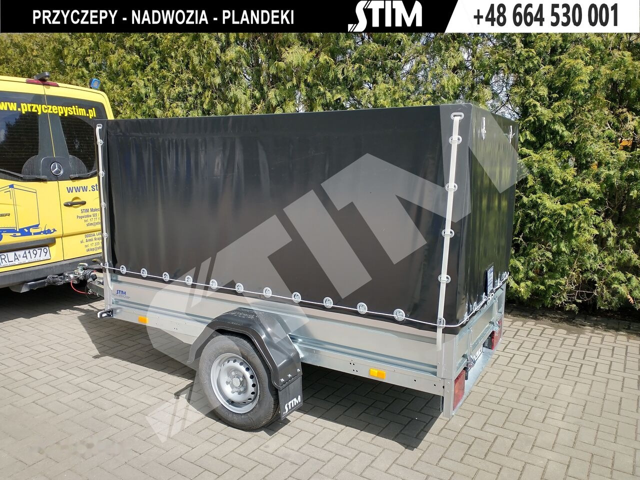 Stim S21-13/2613 - Брезентово ремарке: снимка 3 Stim S21-13/2613 - Брезентово ремарке: снимка 3