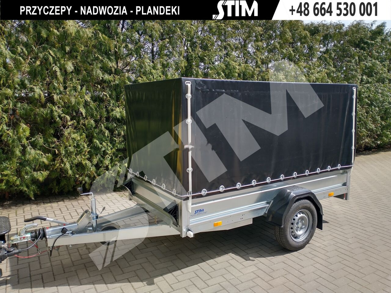 Stim S21-13/2613 - Брезентово ремарке: снимка 2 Stim S21-13/2613 - Брезентово ремарке: снимка 2
