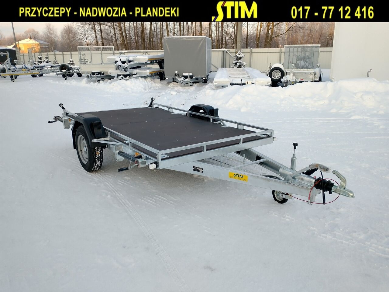 Stim S21 - Ремарке за строителна техника: снимка 1 Stim S21 - Ремарке за строителна техника: снимка 1