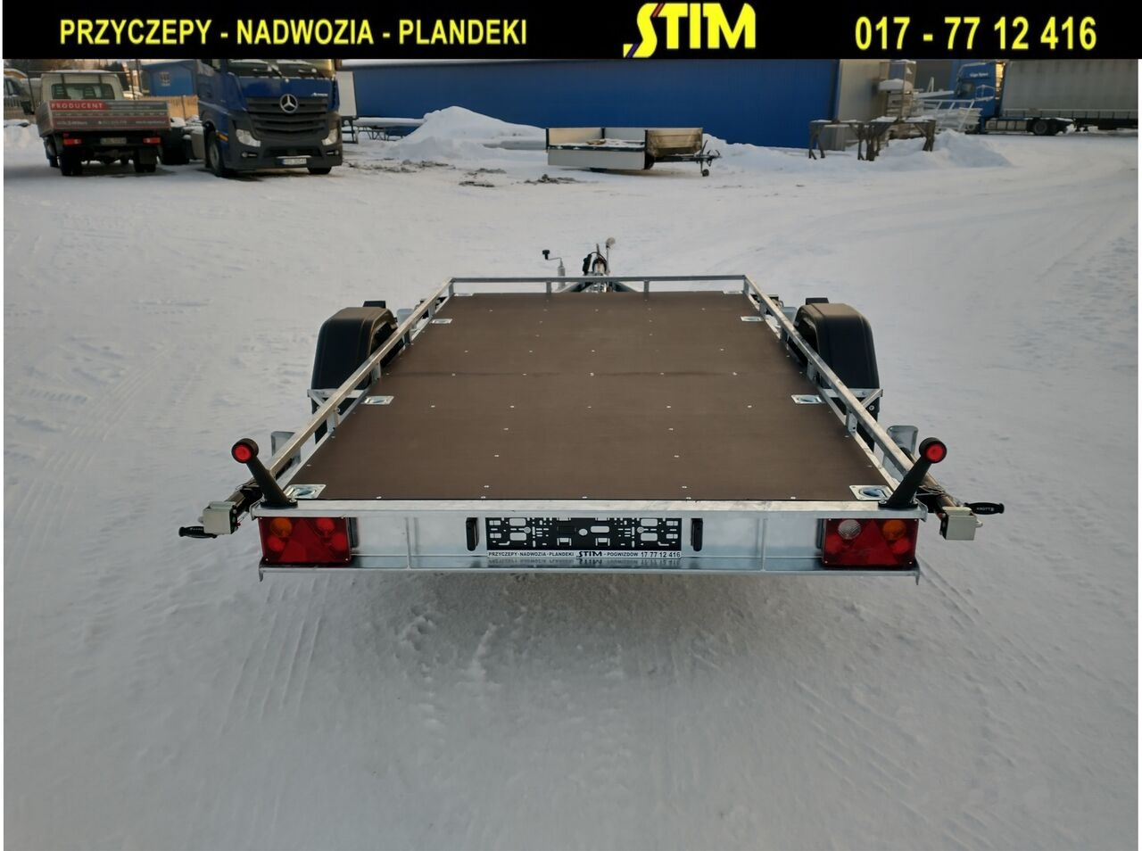 Stim S21 - Ремарке за строителна техника: снимка 3 Stim S21 - Ремарке за строителна техника: снимка 3