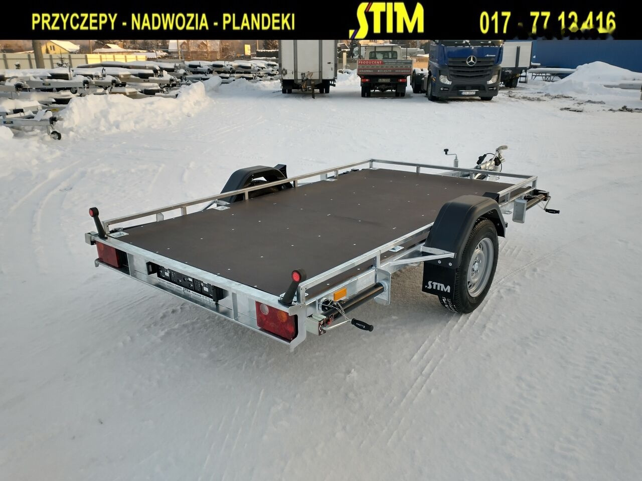 Stim S21 - Ремарке за строителна техника: снимка 2 Stim S21 - Ремарке за строителна техника: снимка 2