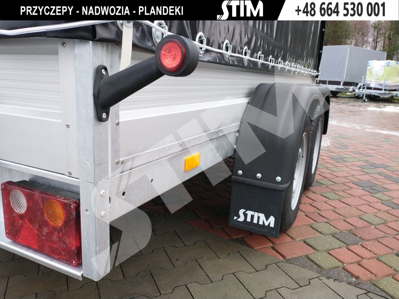Stim S22-27/3216 - Брезентово ремарке: снимка 2 Stim S22-27/3216 - Брезентово ремарке: снимка 2