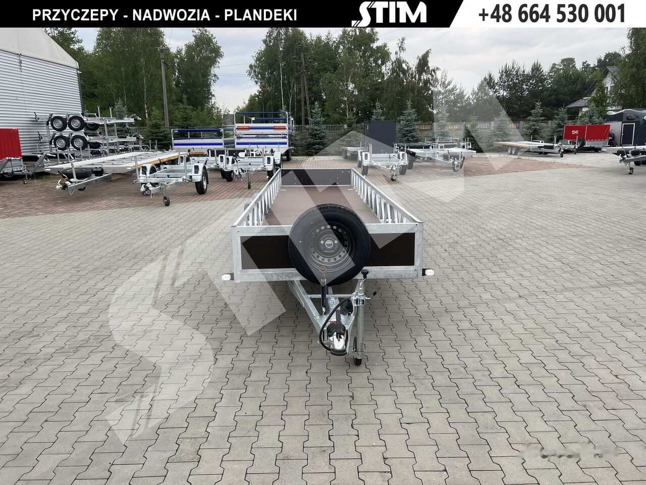 Stim S22-27/6015DŁ - dłużyca - Бордово ремарке/ Платформа: снимка 3 Stim S22-27/6015DŁ - dłużyca - Бордово ремарке/ Платформа: снимка 3