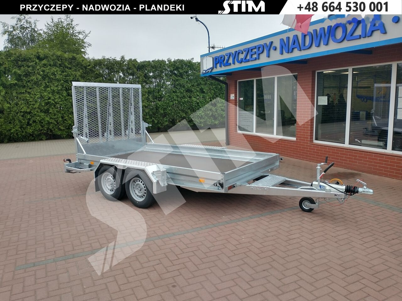 Stim S22/KP-KN/35-35RP - Ремарке за строителна техника: снимка 2 Stim S22/KP-KN/35-35RP - Ремарке за строителна техника: снимка 2