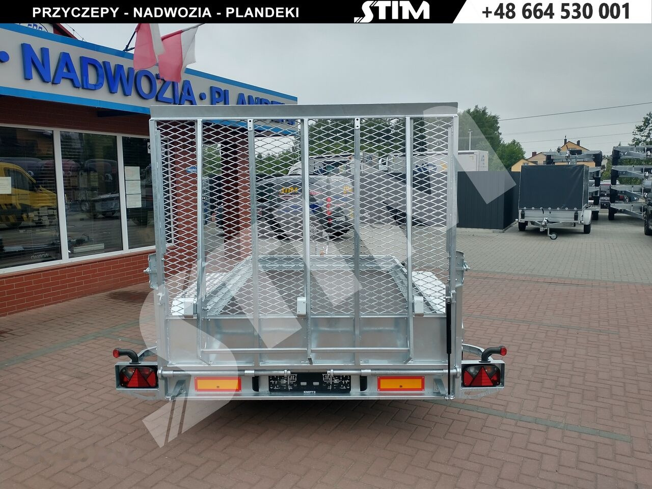 Stim S22/KP-KN/35-35RP - Ремарке за строителна техника: снимка 5 Stim S22/KP-KN/35-35RP - Ремарке за строителна техника: снимка 5