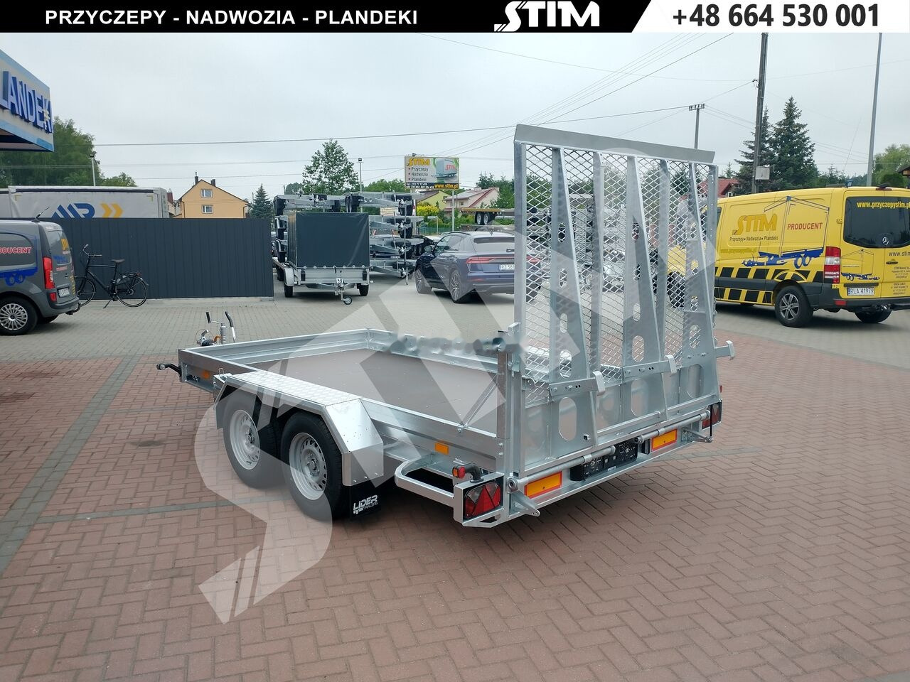 Stim S22/KP-KN/35-35RP - Ремарке за строителна техника: снимка 1 Stim S22/KP-KN/35-35RP - Ремарке за строителна техника: снимка 1