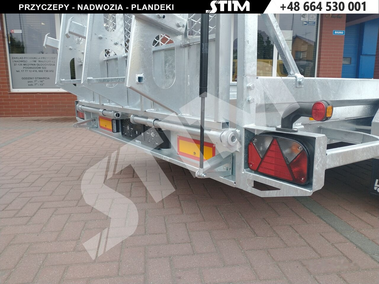 Stim S22/KP-KN/35-35RP - Ремарке за строителна техника: снимка 4 Stim S22/KP-KN/35-35RP - Ремарке за строителна техника: снимка 4