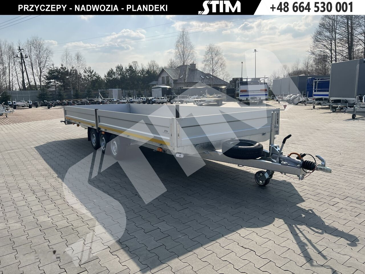 Stim S23/BR/35-6222 - Бордово ремарке/ Платформа: снимка 5 Stim S23/BR/35-6222 - Бордово ремарке/ Платформа: снимка 5