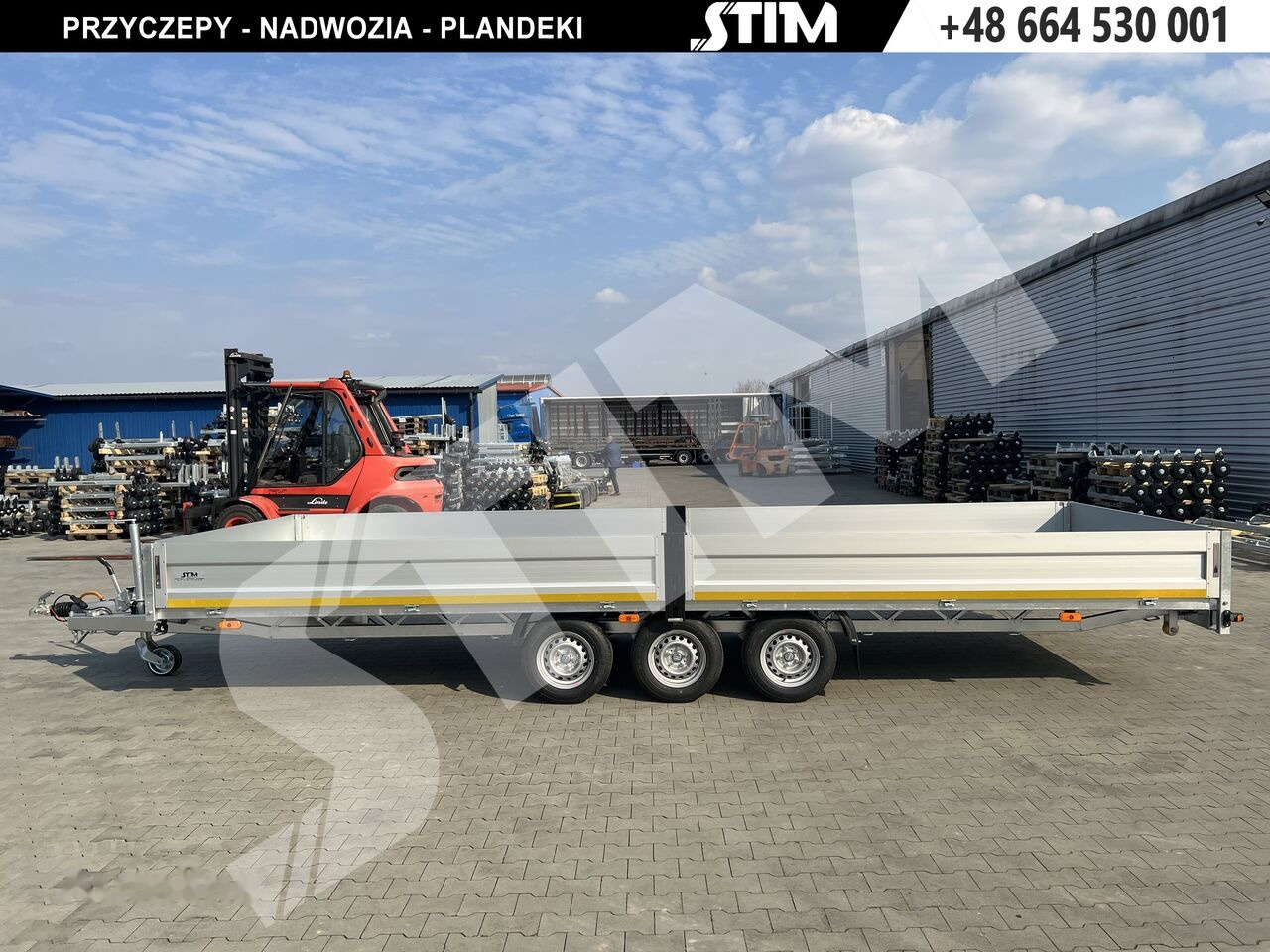 Stim S23/BR/35-6222 - Бордово ремарке/ Платформа: снимка 2 Stim S23/BR/35-6222 - Бордово ремарке/ Платформа: снимка 2