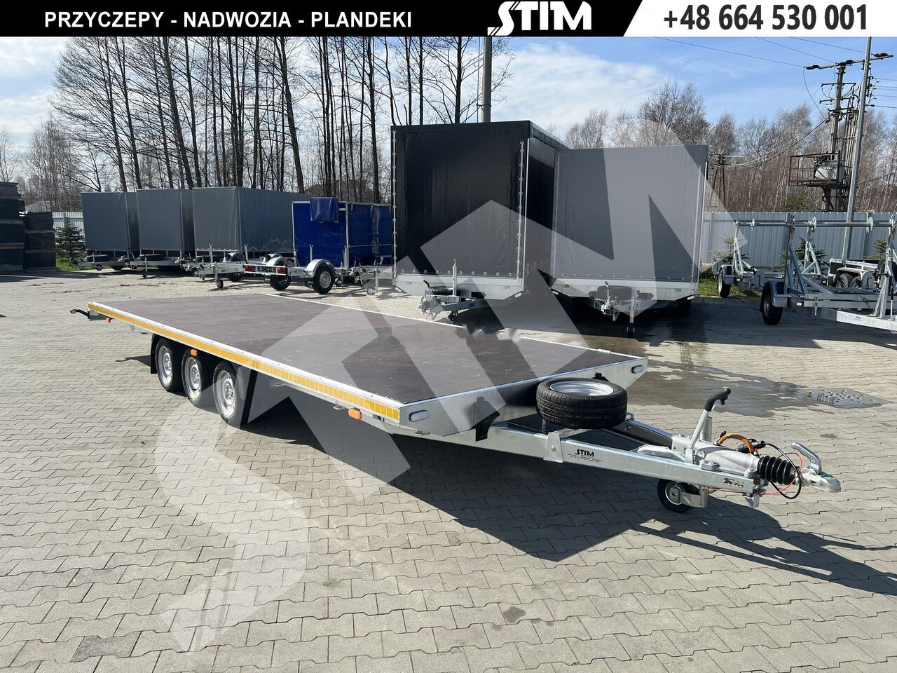Stim S23/PL/35-6222 - Автовоз ремарке: снимка 1 Stim S23/PL/35-6222 - Автовоз ремарке: снимка 1