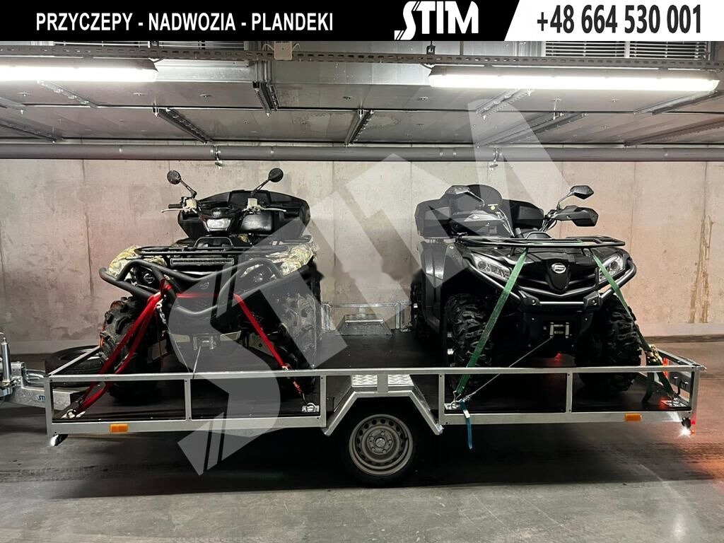 Stim STIM S21-13/3622 Przyczpa pod 2 quady - Бордово ремарке/ Платформа: снимка 1 Stim STIM S21-13/3622 Przyczpa pod 2 quady - Бордово ремарке/ Платформа: снимка 1