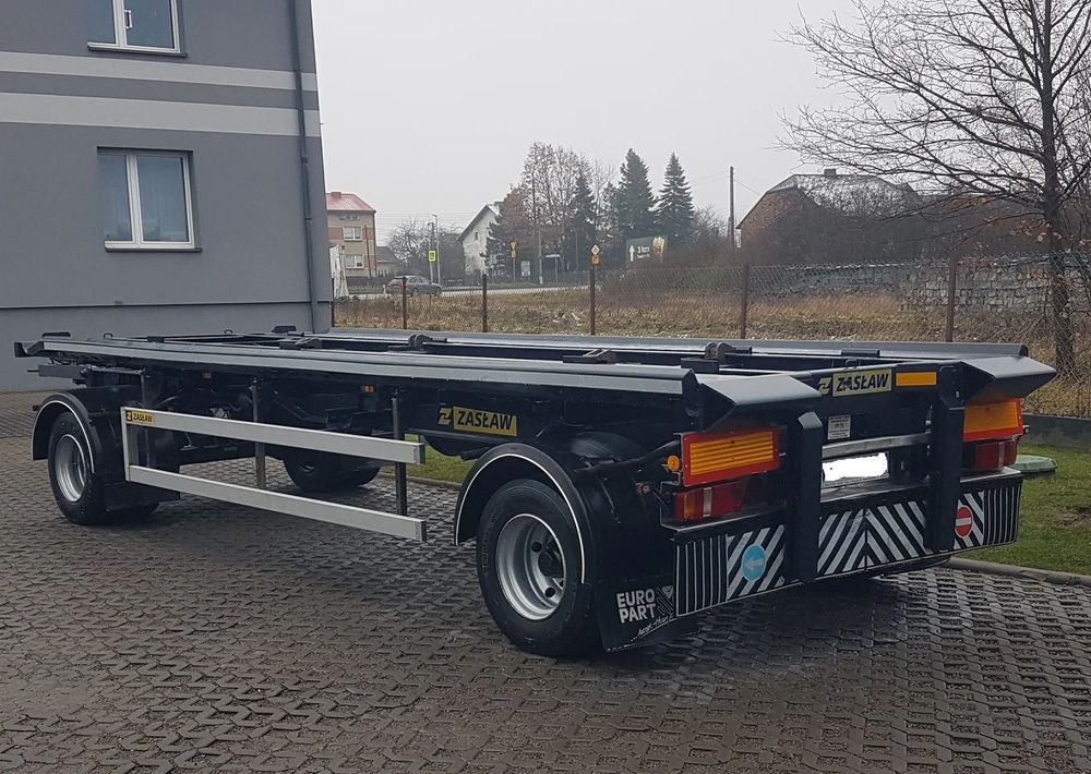 Zaslaw D-659 DO KONTENERÓW HAKOWCA POD KONTENERY 2 OSIE BLIŹNIAKI HUFFERMANN MEILLER WIELTON SKIBICKI - Мултилифт/ Лифтдъмпер ремарке: снимка 3 Zaslaw D-659 DO KONTENERÓW HAKOWCA POD KONTENERY 2 OSIE BLIŹNIAKI HUFFERMANN MEILLER WIELTON SKIBICKI - Мултилифт/ Лифтдъмпер ремарке: снимка 3