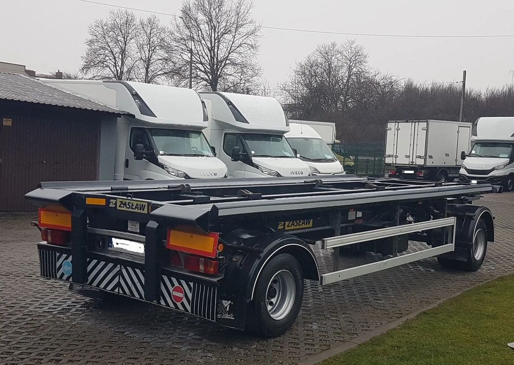 Zaslaw D-659 DO KONTENERÓW HAKOWCA POD KONTENERY 2 OSIE BLIŹNIAKI RESORY MEILLER - Мултилифт/ Лифтдъмпер ремарке: снимка 4 Zaslaw D-659 DO KONTENERÓW HAKOWCA POD KONTENERY 2 OSIE BLIŹNIAKI RESORY MEILLER - Мултилифт/ Лифтдъмпер ремарке: снимка 4