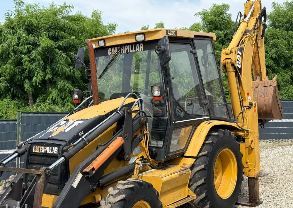 Caterpillar * Koparko Ładowarka * CAT 428 c * Caterpillar * Stan Dobry - Багер-товарач: снимка 4 Caterpillar * Koparko Ładowarka * CAT 428 c * Caterpillar * Stan Dobry - Багер-товарач: снимка 4