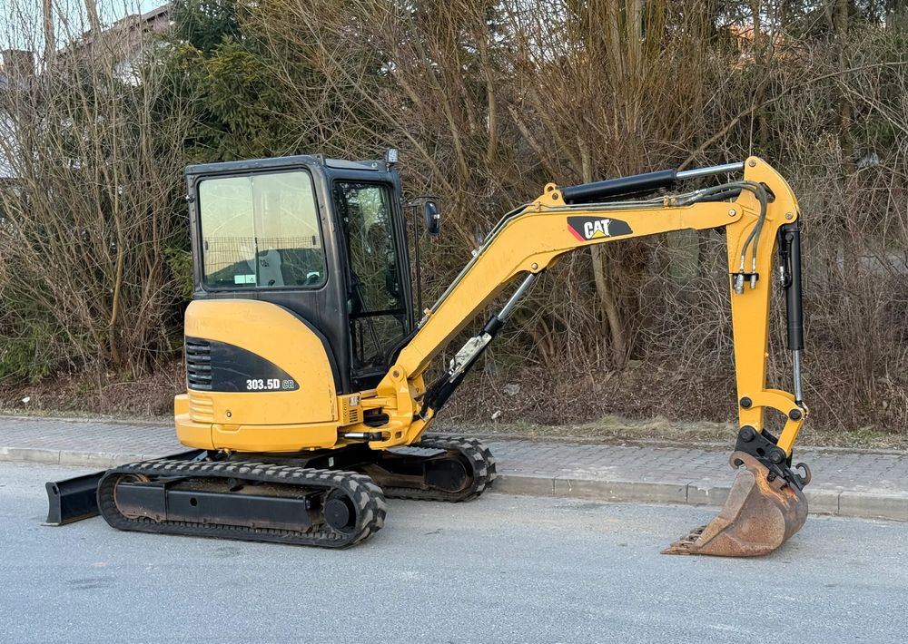 Caterpillar Minikoparka * CAT 303.5 E CR * Sprowadzona ! * Bardzo Dobry Stan * Minikoparka - Верижен багер: снимка 2 Caterpillar Minikoparka * CAT 303.5 E CR * Sprowadzona ! * Bardzo Dobry Stan * Minikoparka - Верижен багер: снимка 2