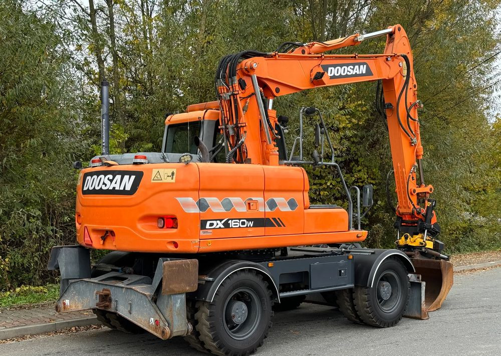 Колесен багер Doosan * DOOSAN DX160W *ROTOTILT* GPS 2D Leica * Sprowadzona * Stan Perfekcyjny * Koparka Kołowa *: снимка 13