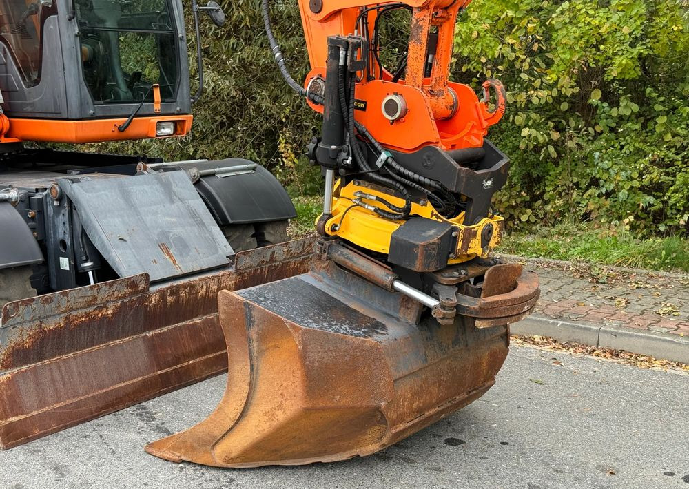 Doosan * DOOSAN DX160W *ROTOTILT* GPS 2D Leica * Sprowadzona * Stan Perfekcyjny * Koparka Kołowa * - Колесен багер: снимка 3 Doosan * DOOSAN DX160W *ROTOTILT* GPS 2D Leica * Sprowadzona * Stan Perfekcyjny * Koparka Kołowa * - Колесен багер: снимка 3