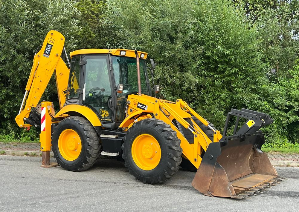 Багер-товарач JCB * Koparko Ładowarka JCB 4CX * Joystick * TORQUELOCK * Bardzo Dobry Stan *: снимка 1