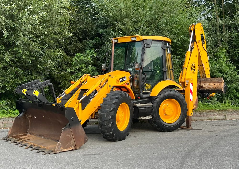 Багер-товарач JCB * Koparko Ładowarka JCB 4CX * Joystick * TORQUELOCK * Bardzo Dobry Stan *: снимка 18
