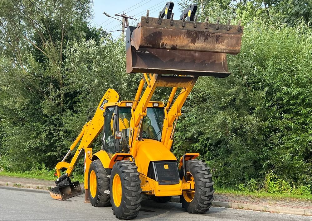Багер-товарач JCB * Koparko Ładowarka JCB 4CX * Joystick * TORQUELOCK * Bardzo Dobry Stan *: снимка 10