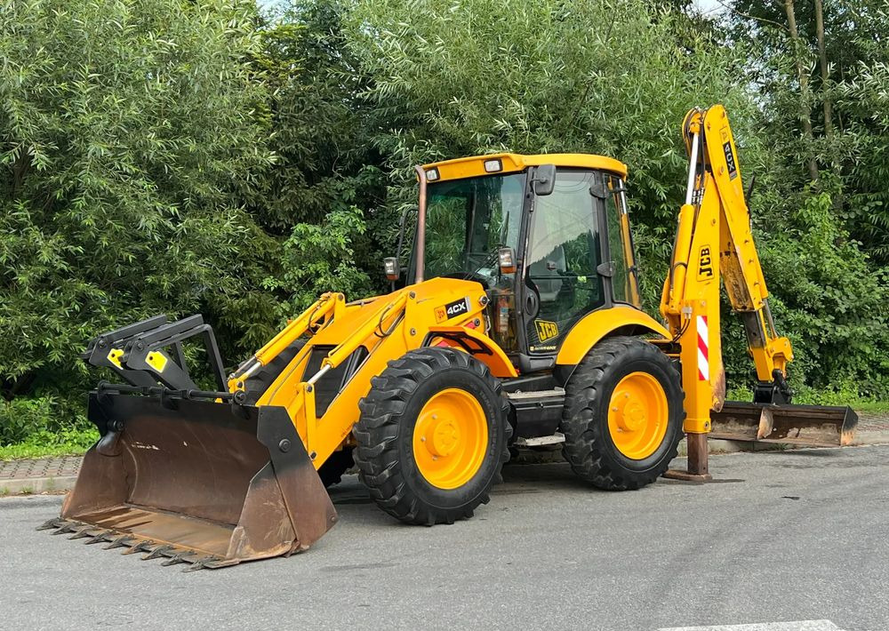 Багер-товарач JCB * Koparko Ładowarka JCB 4CX * Joystick * TORQUELOCK * Bardzo Dobry Stan *: снимка 11