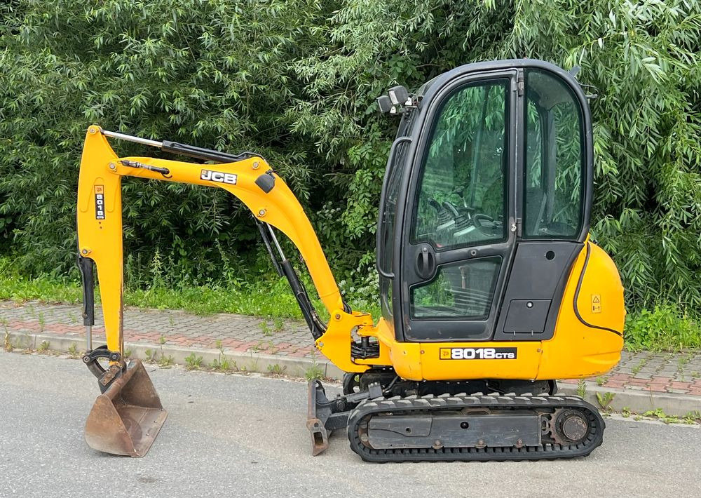 JCB MINIKOPARKA JCB 8018 3 Łyżki Stan IDEALNY - Мини багер: снимка 5 JCB MINIKOPARKA JCB 8018 3 Łyżki Stan IDEALNY - Мини багер: снимка 5