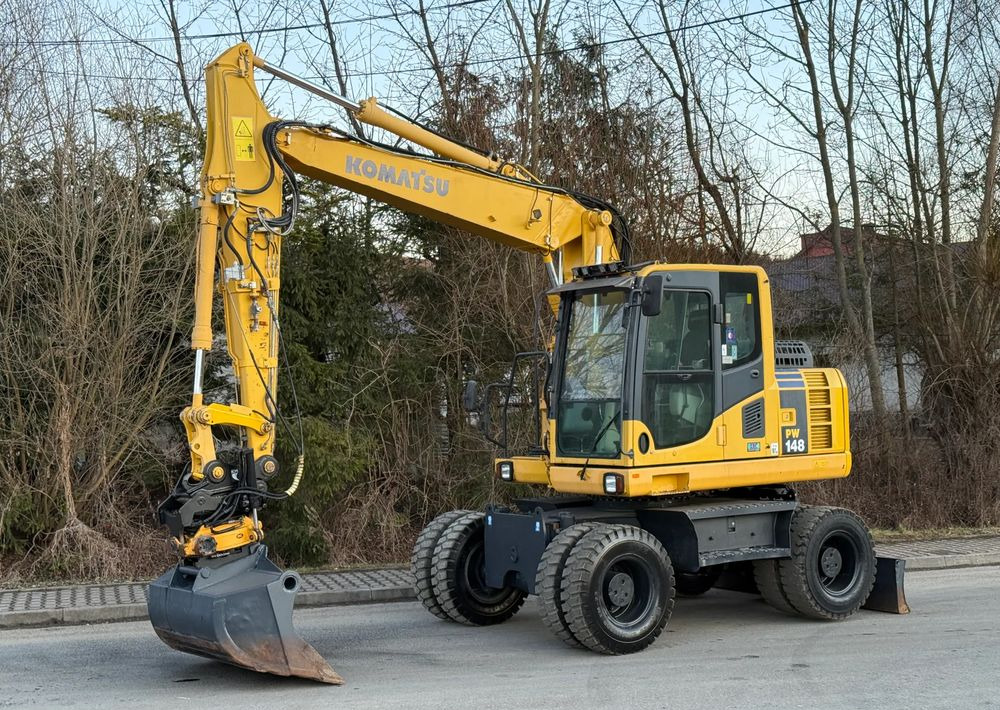 Komatsu * Komatsu PW 148 *ROTOTILT * Sprowadzona * Stan Perfekcyjny * Koparka Kołowa * - Колесен багер: снимка 1 Komatsu * Komatsu PW 148 *ROTOTILT * Sprowadzona * Stan Perfekcyjny * Koparka Kołowa * - Колесен багер: снимка 1