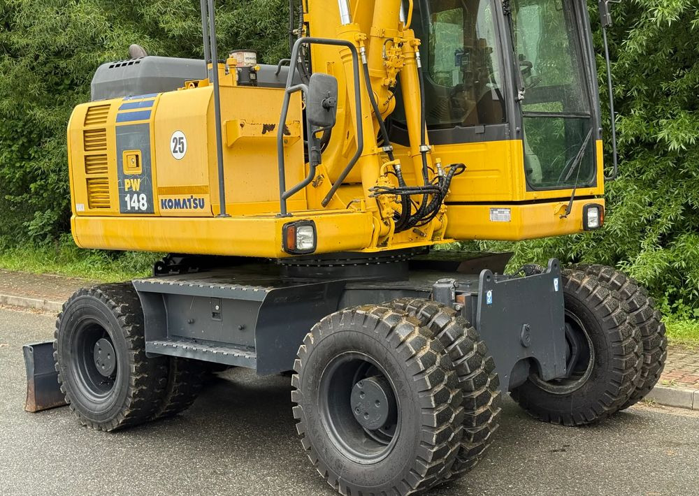 Komatsu * Komatsu PW 148  *ROTOTILT * Sprowadzona * Stan Perfekcyjny * Koparka Kołowa * - Колесен багер: снимка 5 Komatsu * Komatsu PW 148  *ROTOTILT * Sprowadzona * Stan Perfekcyjny * Koparka Kołowa * - Колесен багер: снимка 5
