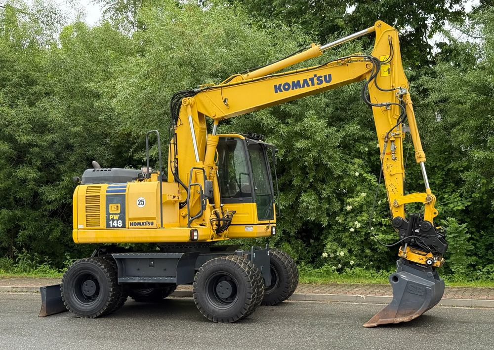 Komatsu * Komatsu PW 148 *ROTOTILT * Sprowadzona * Stan Perfekcyjny * Koparka Kołowa * - Колесен багер: снимка 3 Komatsu * Komatsu PW 148 *ROTOTILT * Sprowadzona * Stan Perfekcyjny * Koparka Kołowa * - Колесен багер: снимка 3