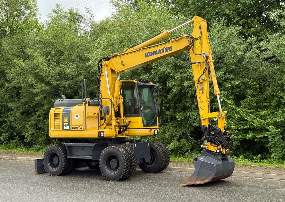 Komatsu * Komatsu PW 148 *ROTOTILT * Sprowadzona * Stan Perfekcyjny * Koparka Kołowa * - Колесен багер: снимка 2 Komatsu * Komatsu PW 148 *ROTOTILT * Sprowadzona * Stan Perfekcyjny * Koparka Kołowa * - Колесен багер: снимка 2