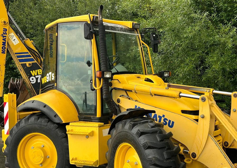 Komatsu * Koparko Ładowarka * Komatsu WB 97 S Utility * - Багер-товарач: снимка 4 Komatsu * Koparko Ładowarka * Komatsu WB 97 S Utility * - Багер-товарач: снимка 4