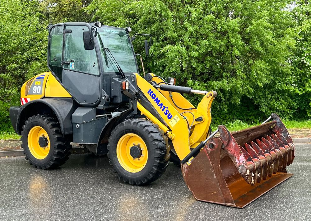 Komatsu Ładowarka KOMATSU WA 90 STAN IDEALNY - Колесен товарач: снимка 2 Komatsu Ładowarka KOMATSU WA 90 STAN IDEALNY - Колесен товарач: снимка 2