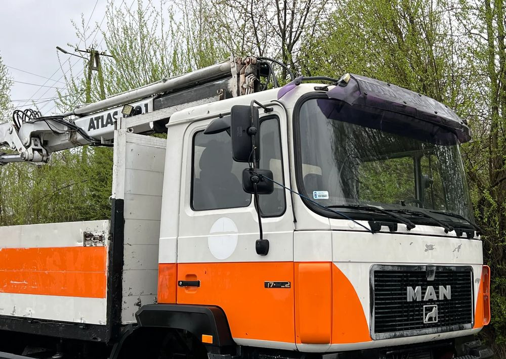 MAN 27-322 MAN 6x4 HDS ATLAS 140 - Бордови камион, Камион с кран: снимка 2 MAN 27-322 MAN 6x4 HDS ATLAS 140 - Бордови камион, Камион с кран: снимка 2