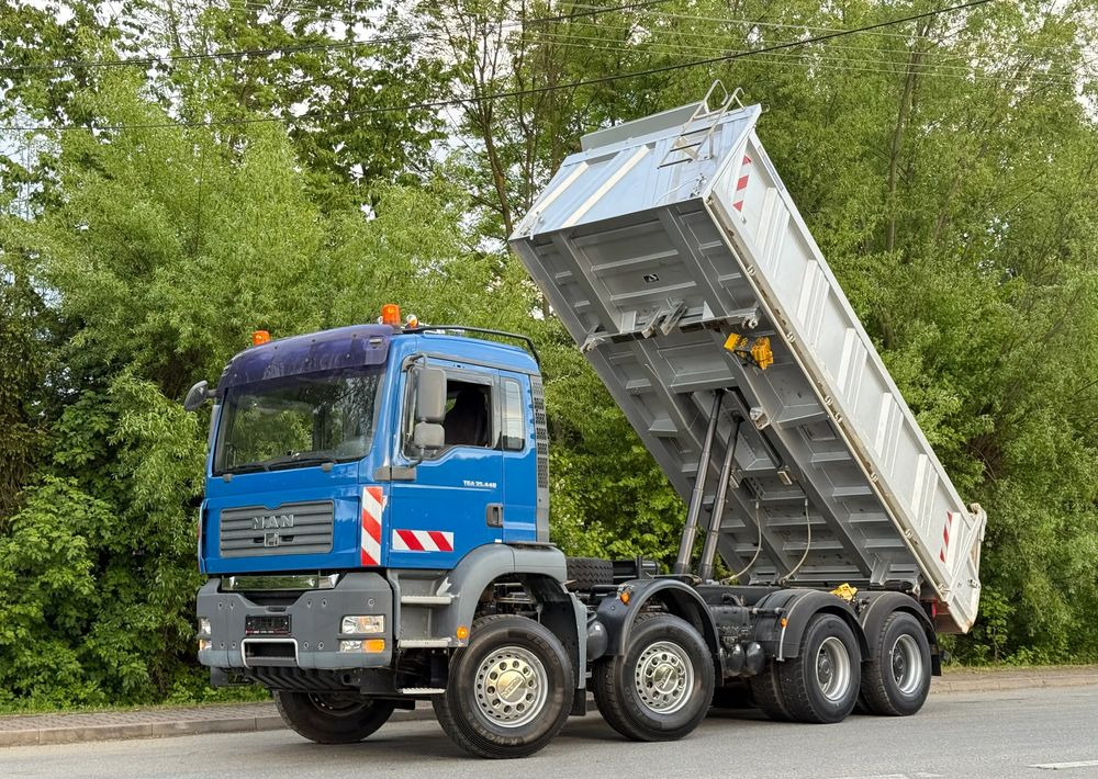 MAN * Kiper Meiller * Wywrotka * 35-440 * MAN TGA 8X4 * Stan Perfekcyjny * - Самосвал камион: снимка 1 MAN * Kiper Meiller * Wywrotka * 35-440 * MAN TGA 8X4 * Stan Perfekcyjny * - Самосвал камион: снимка 1