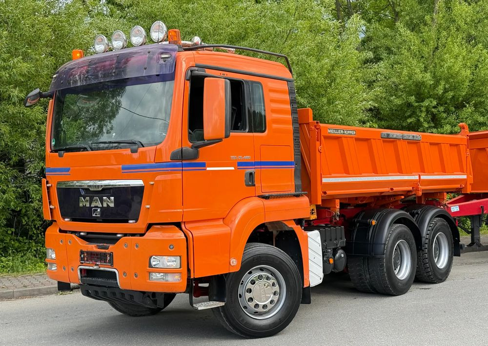 MAN * Kiper * Wywrotka * 26-480 * MAN TGS 6x4 Bordmatic * Zastaw * Stan Perfekcyjny * - Самосвал камион: снимка 4 MAN * Kiper * Wywrotka * 26-480 * MAN TGS 6x4 Bordmatic * Zastaw * Stan Perfekcyjny * - Самосвал камион: снимка 4