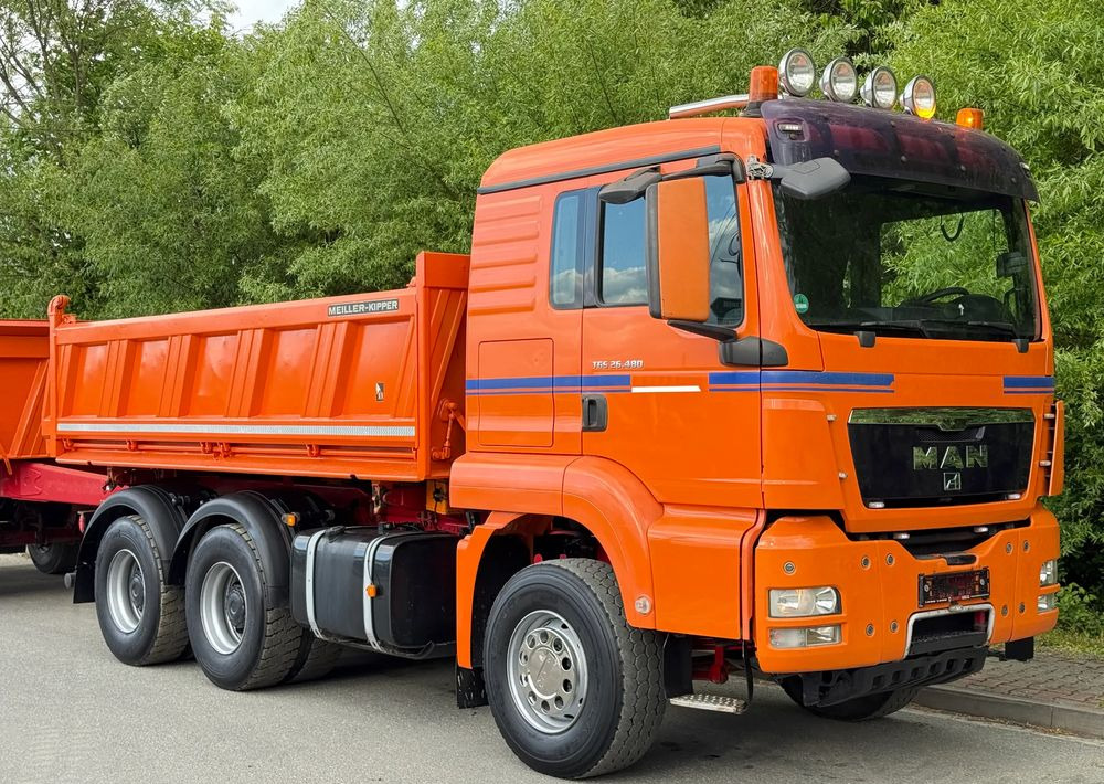 MAN * Kiper * Wywrotka * 26-480 * MAN TGS 6x4 Bordmatic * Zastaw * Stan Perfekcyjny * - Самосвал камион: снимка 3 MAN * Kiper * Wywrotka * 26-480 * MAN TGS 6x4 Bordmatic * Zastaw * Stan Perfekcyjny * - Самосвал камион: снимка 3