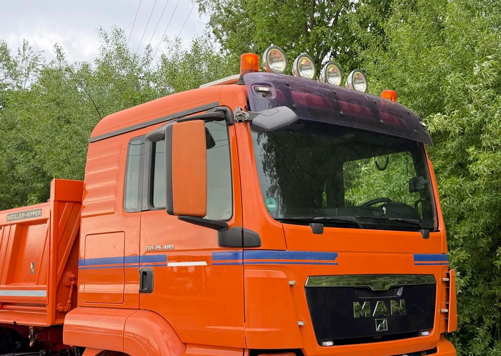 MAN * Kiper * Wywrotka * 26-480 * MAN TGS 6x4 Bordmatic * Zastaw Tandem Niskopodwozie * Stan Perfekcyjny * - Самосвал камион: снимка 5 MAN * Kiper * Wywrotka * 26-480 * MAN TGS 6x4 Bordmatic * Zastaw Tandem Niskopodwozie * Stan Perfekcyjny * - Самосвал камион: снимка 5