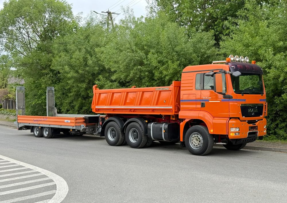 MAN * Kiper * Wywrotka * 26-480 * MAN TGS 6x4 Bordmatic * Zastaw Tandem Niskopodwozie * Stan Perfekcyjny * - Самосвал камион: снимка 2 MAN * Kiper * Wywrotka * 26-480 * MAN TGS 6x4 Bordmatic * Zastaw Tandem Niskopodwozie * Stan Perfekcyjny * - Самосвал камион: снимка 2