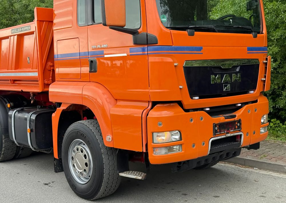 MAN * Kiper * Wywrotka * 26-480 * MAN TGS 6x4 Bordmatic * Zastaw Tandem Niskopodwozie * Stan Perfekcyjny * - Самосвал камион: снимка 4 MAN * Kiper * Wywrotka * 26-480 * MAN TGS 6x4 Bordmatic * Zastaw Tandem Niskopodwozie * Stan Perfekcyjny * - Самосвал камион: снимка 4
