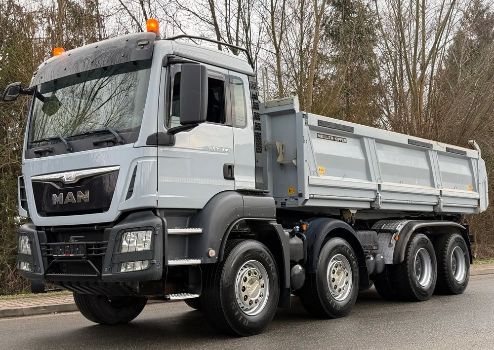 MAN * Kiper * Wywrotka * 35-440 * MAN TGS 8X4 Bordmatic * Jak Nowy * Stan Perfekcyjny * - Самосвал камион: снимка 3 MAN * Kiper * Wywrotka * 35-440 * MAN TGS 8X4 Bordmatic * Jak Nowy * Stan Perfekcyjny * - Самосвал камион: снимка 3