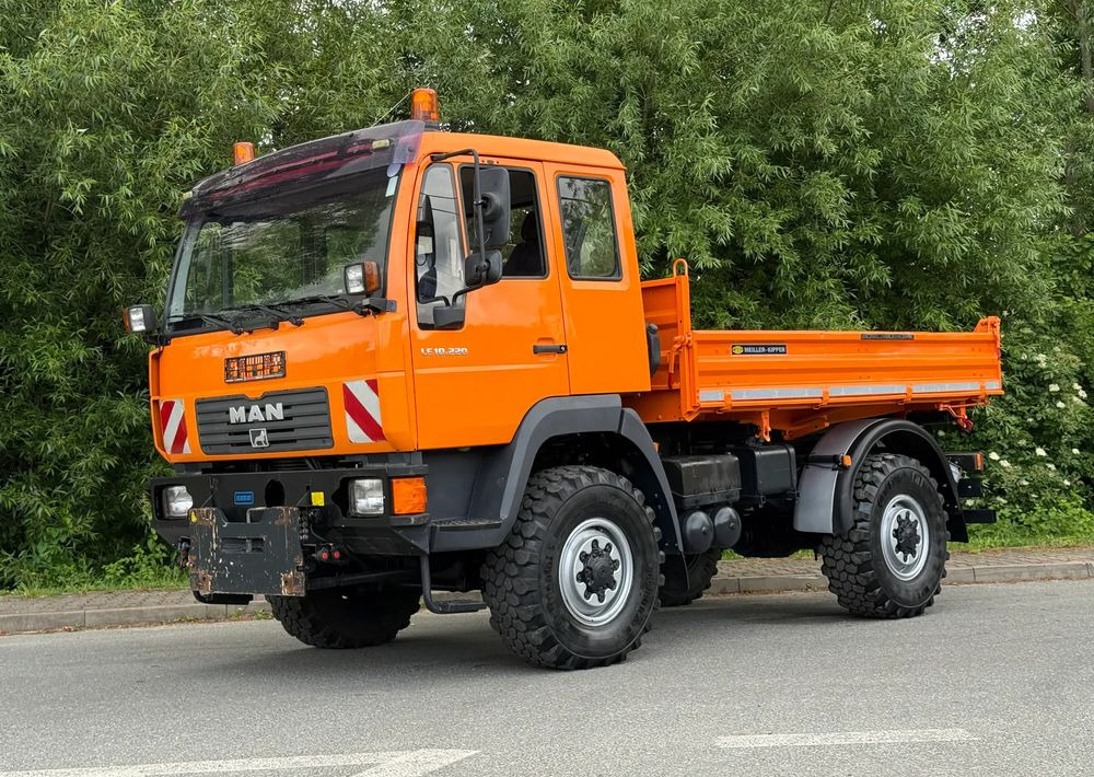 MAN * MAN 10-220 * Kiper Wywrotka Meiller * 4x4 * Zimowe Utrzymanie * Unimog * - Самосвал камион: снимка 2 MAN * MAN 10-220 * Kiper Wywrotka Meiller * 4x4 * Zimowe Utrzymanie * Unimog * - Самосвал камион: снимка 2
