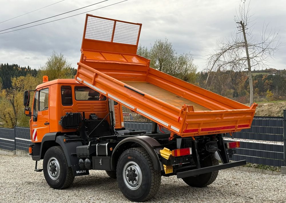 Самосвал камион MAN * MAN 10-220 * Wywrotka Kiper Meiller * 4x4 * Zimowe Utrzymanie * Unimog *: снимка 19