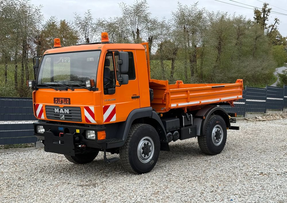 MAN * MAN 10-220 * Wywrotka Kiper Meiller * 4x4 * Zimowe Utrzymanie * Unimog * - Самосвал камион: снимка 2 MAN * MAN 10-220 * Wywrotka Kiper Meiller * 4x4 * Zimowe Utrzymanie * Unimog * - Самосвал камион: снимка 2