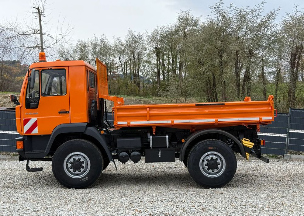 Самосвал камион MAN * MAN 10-220 * Wywrotka Kiper Meiller * 4x4 * Zimowe Utrzymanie * Unimog *: снимка 9