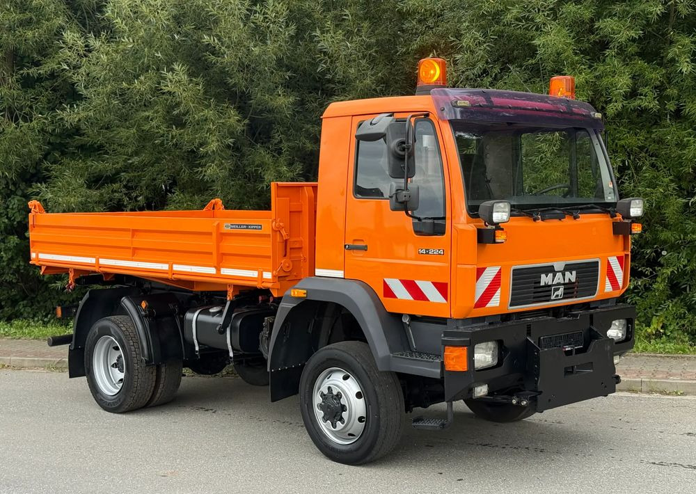 MAN * MAN 14-220 * Kiper Wywrotka Meiller * 4x4 * Zimowe Utrzymanie * Unimog * - Самосвал камион: снимка 3 MAN * MAN 14-220 * Kiper Wywrotka Meiller * 4x4 * Zimowe Utrzymanie * Unimog * - Самосвал камион: снимка 3
