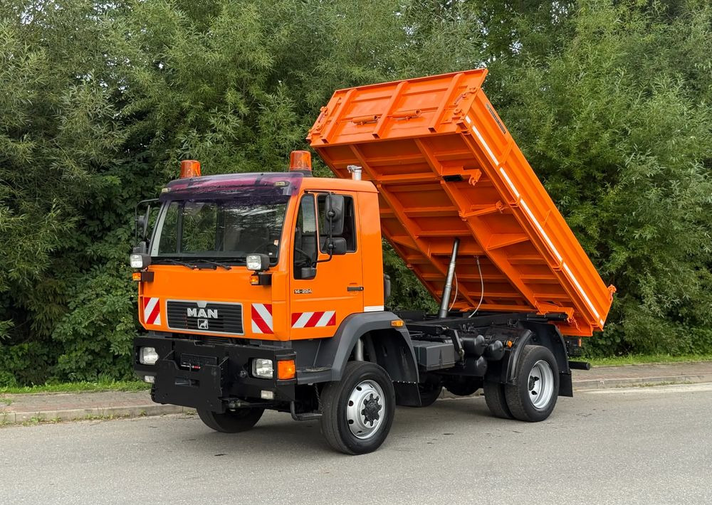 MAN * MAN 14-220 * Kiper Wywrotka Meiller * 4x4 * Zimowe Utrzymanie * Unimog * - Самосвал камион: снимка 1 MAN * MAN 14-220 * Kiper Wywrotka Meiller * 4x4 * Zimowe Utrzymanie * Unimog * - Самосвал камион: снимка 1