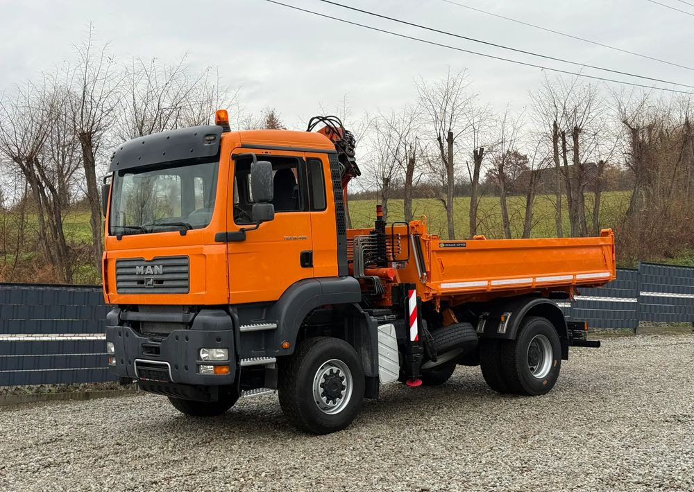 MAN * MAN 18 480 * KIPER WYWROTKA * 4x4 * HDS ATLAS 85* STAN BARDZO DOBRY * Sprowadzony - Самосвал камион: снимка 2 MAN * MAN 18 480 * KIPER WYWROTKA * 4x4 * HDS ATLAS 85* STAN BARDZO DOBRY * Sprowadzony - Самосвал камион: снимка 2