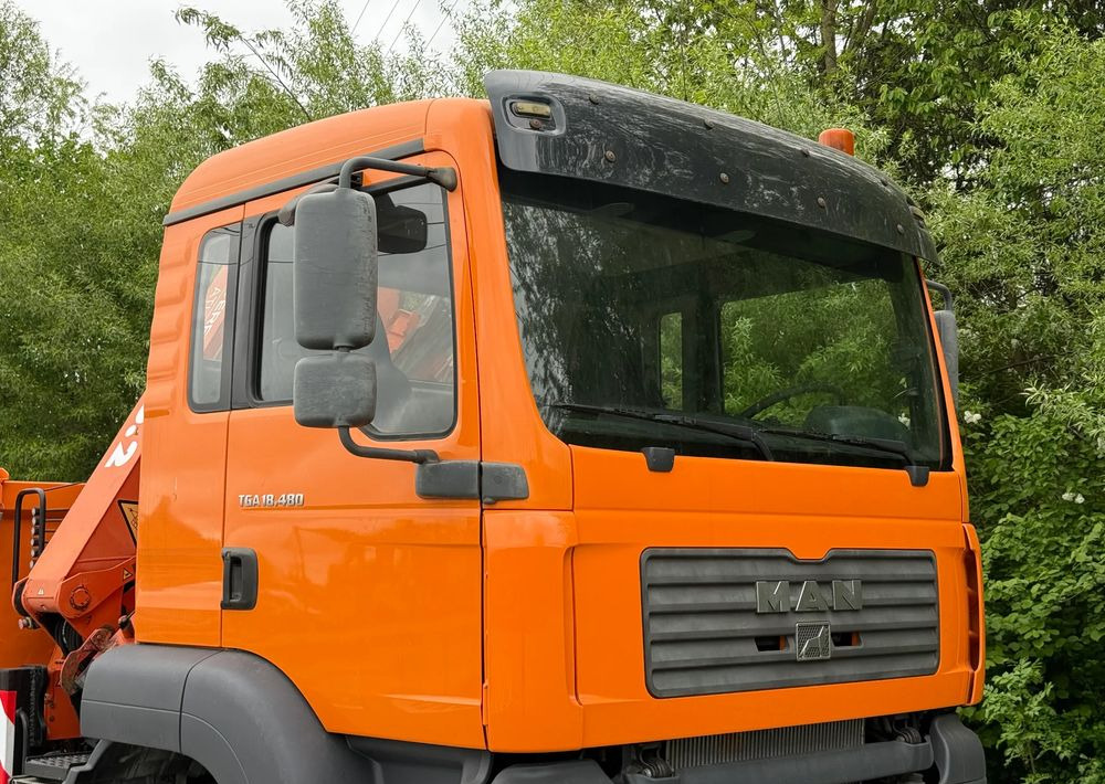 MAN * MAN 18 480 * KIPER WYWROTKA * 4x4 * HDS ATLAS 85* STAN BARDZO DOBRY * Sprowadzony - Самосвал камион: снимка 4 MAN * MAN 18 480 * KIPER WYWROTKA * 4x4 * HDS ATLAS 85* STAN BARDZO DOBRY * Sprowadzony - Самосвал камион: снимка 4